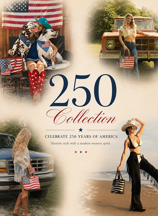 America 250th Anniversary 2026 – Western Patriotic Purses