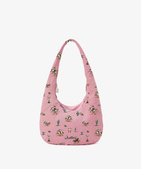 Montana West Western Rodeo Print Crossbody Oversized Hobo Bag (Preorder)