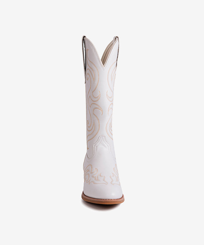 Women's Bright Side Embroidered Round Toe Western  Boots