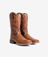 Women's Flame Embroidered Cowboy Boots