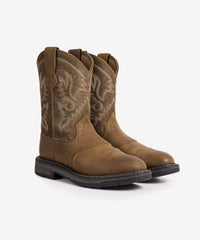 Men’s Vintage Desert Western Embroidered Boots