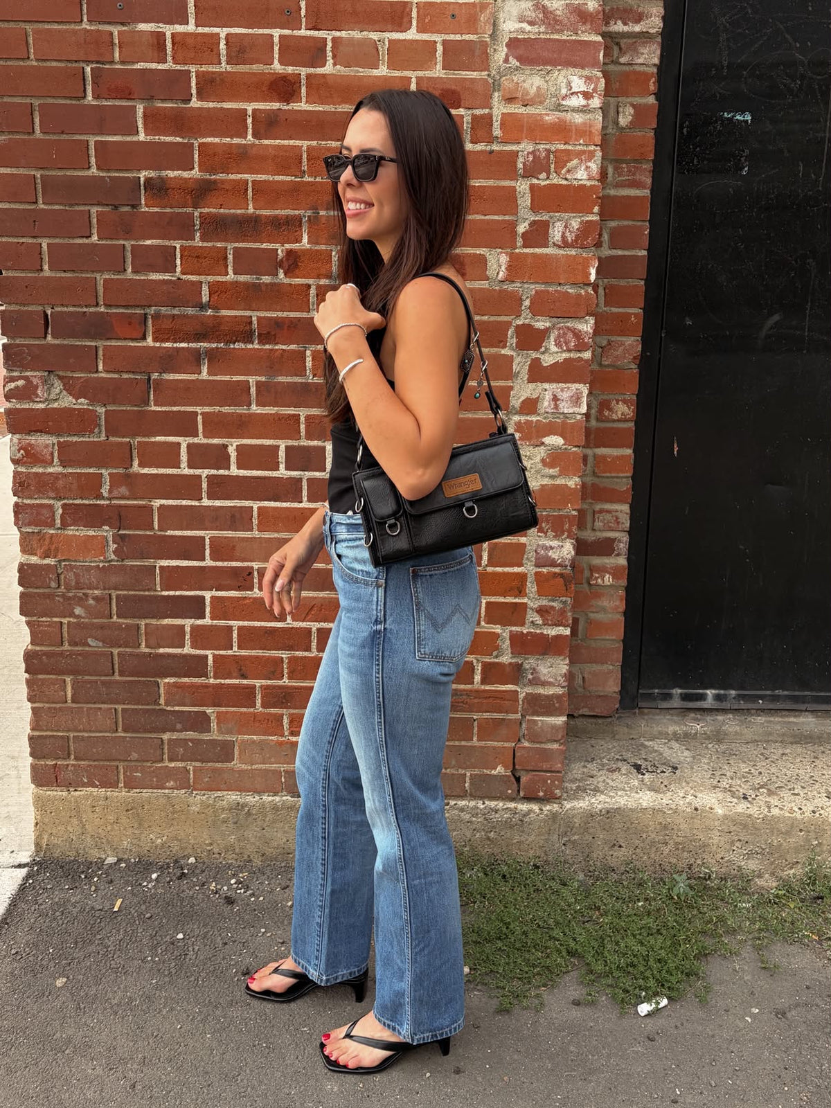 Buckle Shoulder Bag