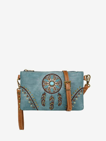 Montana West Cut-out Embroidered Floral Concealed Carry Crossbody Collection - Montana West World