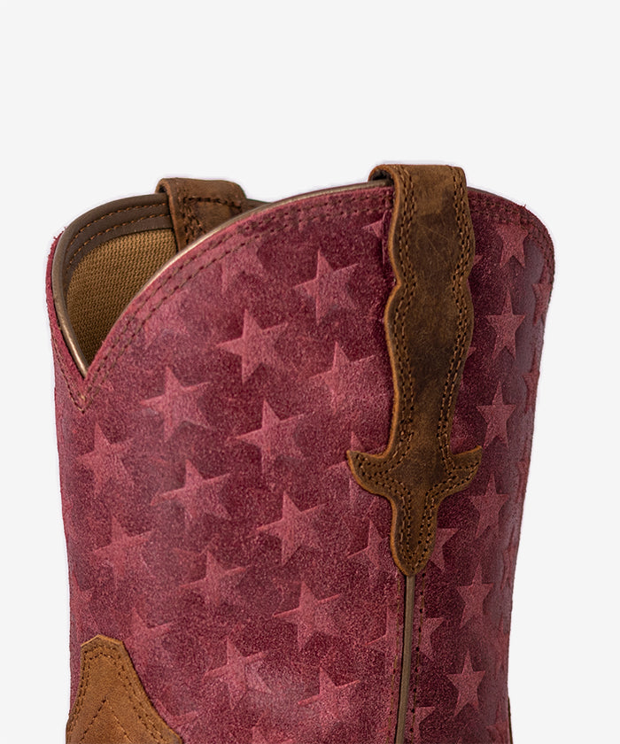 Women‘s Twilight Star Suede Embroidered Boots