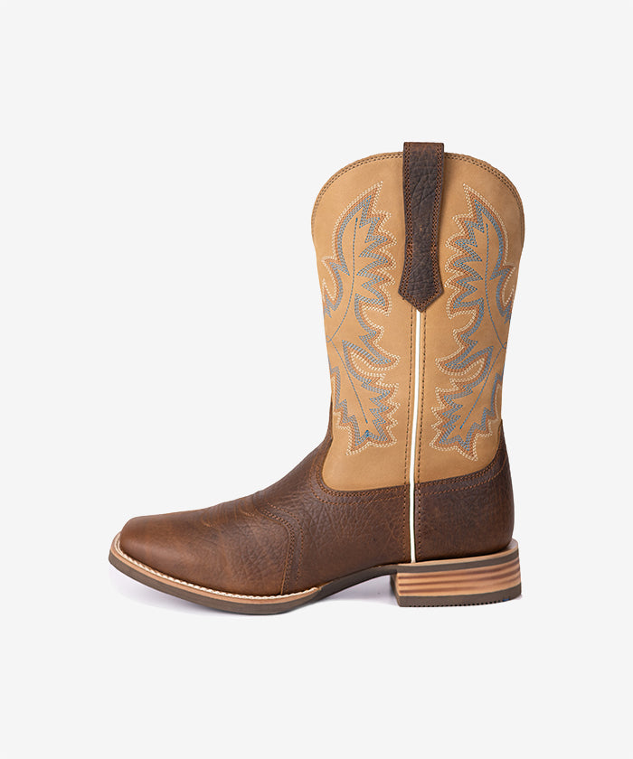 Men‘s’Cowboy Outlaw Leather Boots