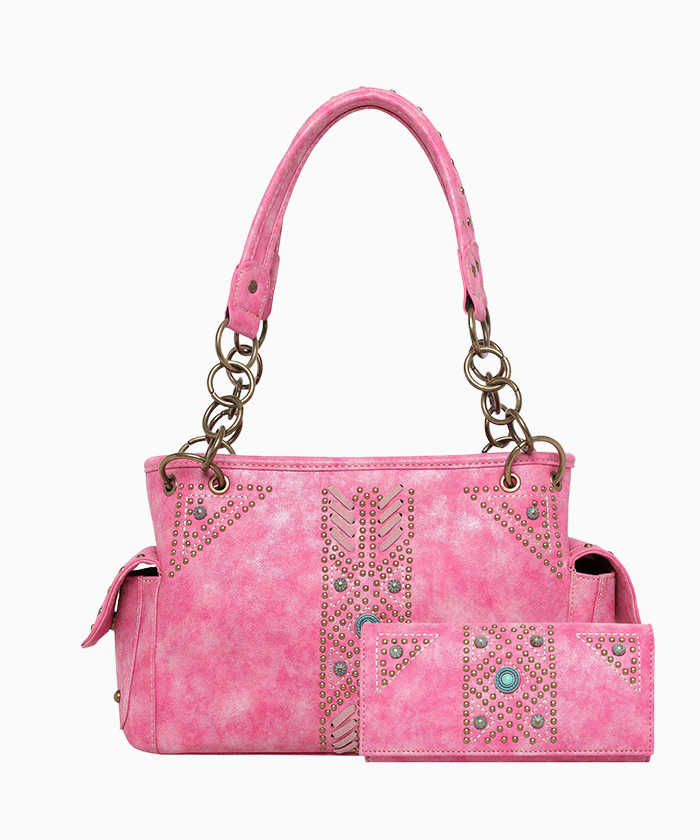 Montana West Aztec Concealed Carry Satchel Set Montana West World