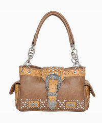 Montana West Buckle Collection Concealed Carry Satchel - Montana West World