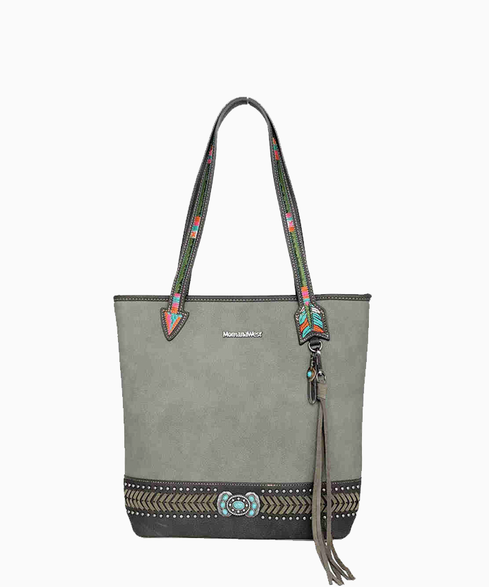 Montana West Concho Collection Arrow Concealed Carry Tote - Montana West World