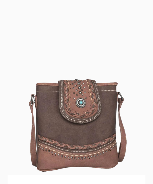 Montana West Concho Collection Concealed Carry Crossbody - Montana West World