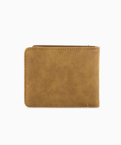 Montana West Embossed Floral Men's Bifold PU Leather Wallet - Montana West World