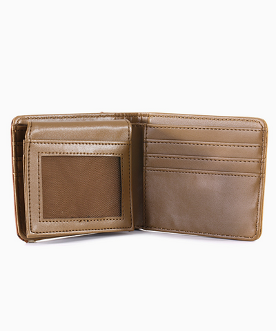 Montana West Embossed Floral Men's Bifold PU Leather Wallet - Montana West World