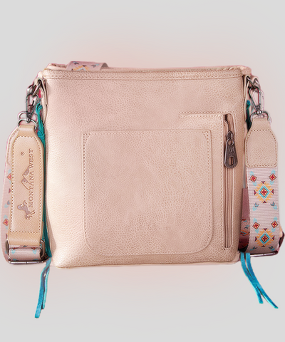 Montana West Embroidered Aztec Collection Concealed Carry Crossbody Bag - Montana West World