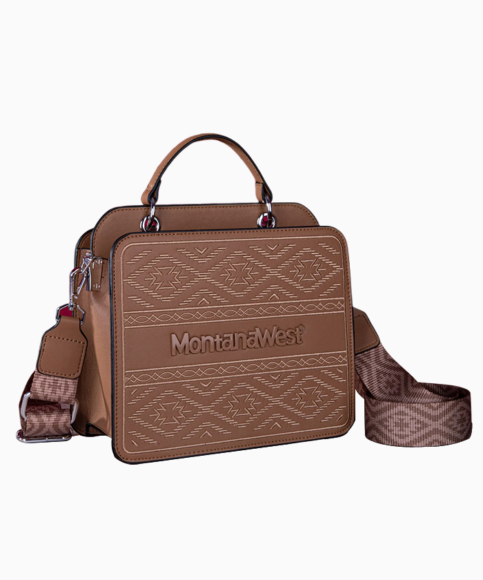 Montana West Embroidered Aztec Tote Bag - Montana West World