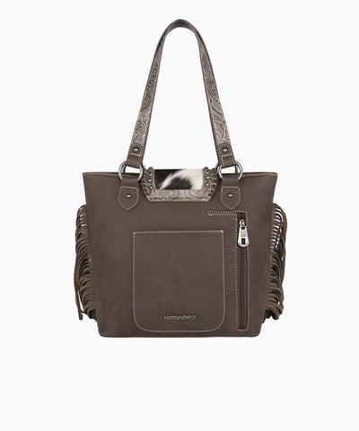 Montana West Hair-On Cowhide Aztec Tapestry Concealed Carry Tote - Montana West World