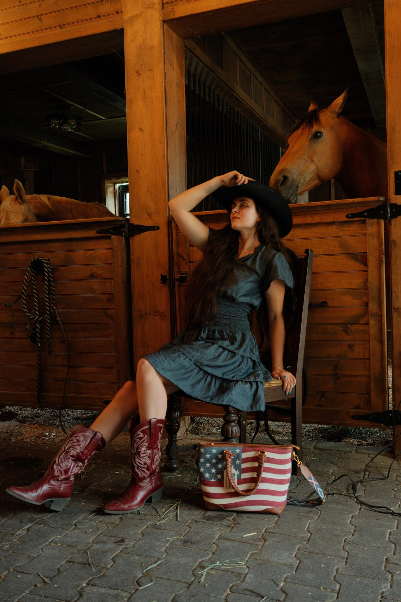 Ameican Flag Purse