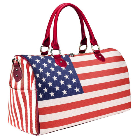 Montana West American Pride Canvas Weekender Bag - Montana West World