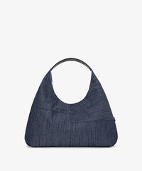 Lee Reversible Slouchy Hobo Shoulder Bag in Jean