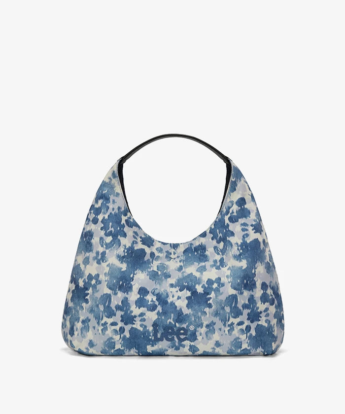 Lee Reversible Slouchy Hobo Shoulder Bag in Jean