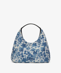 Lee Reversible Slouchy Hobo Shoulder Bag in Jean