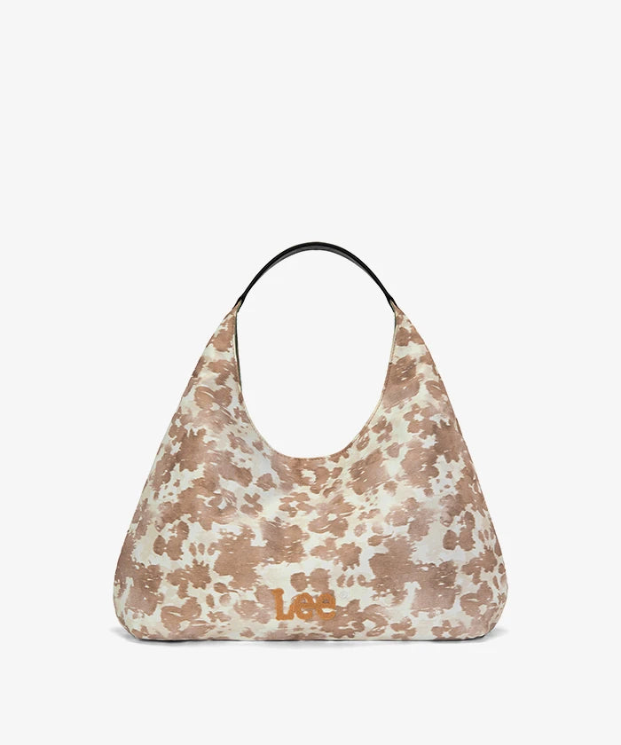 Lee Reversible Slouchy Hobo Shoulder Bag in Green