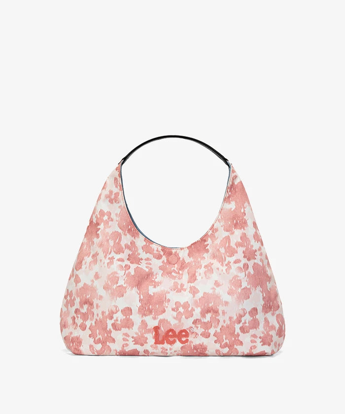 Lee Reversible Slouchy Hobo Shoulder Bag in Jean