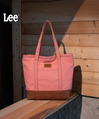 LEE Denim Patchwork Canvas Tote Bag