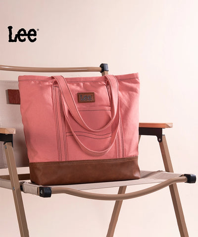 LEE Denim Patchwork Canvas Tote Bag