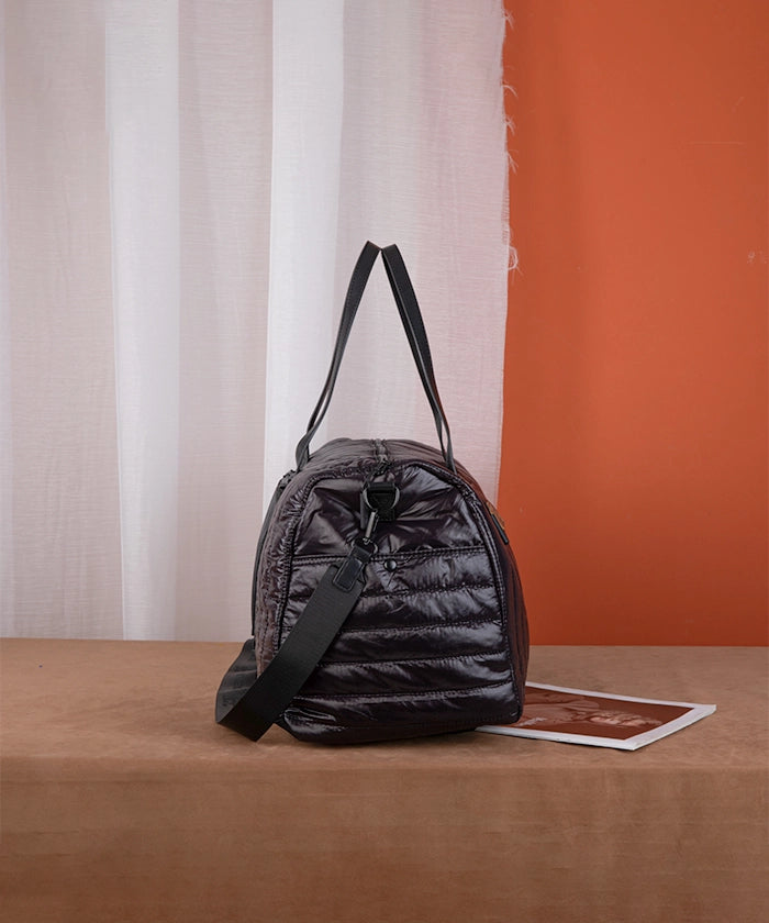 Quilted gym tote sales