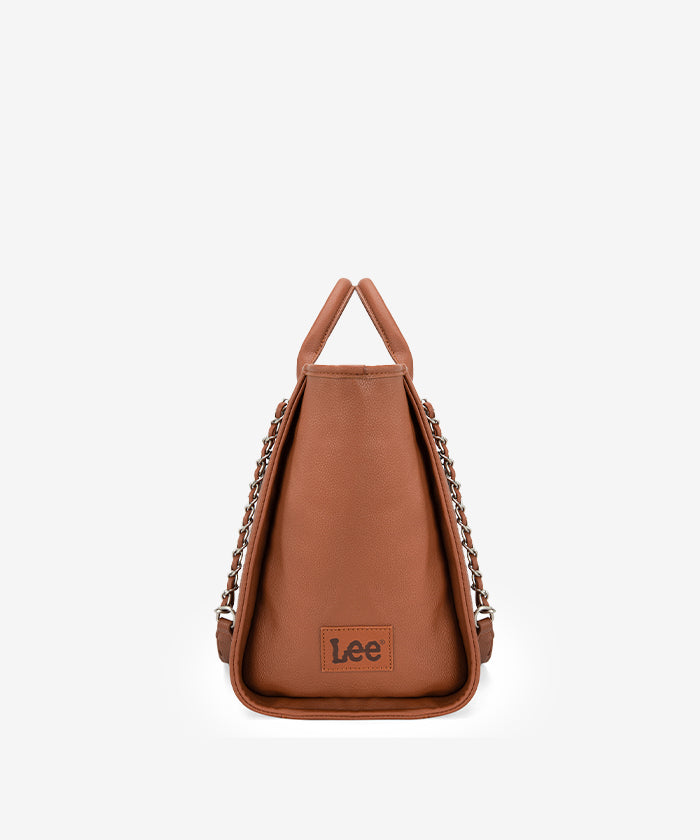 Lee_Grain_Leather_Chain_Shoulder_Bag_Brown