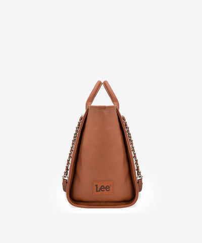 Lee_Grain_Leather_Chain_Shoulder_Bag_Brown