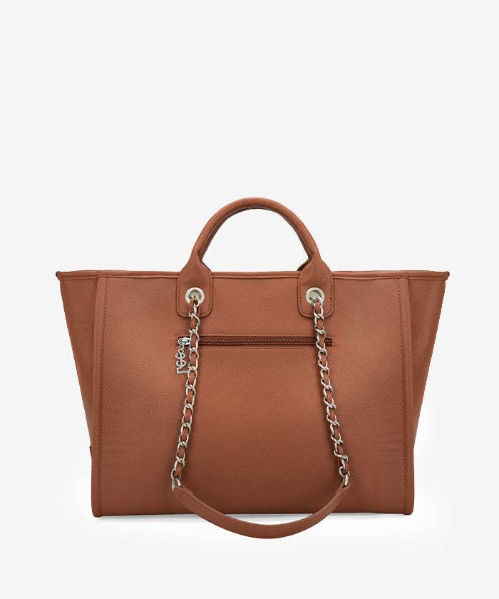 Lee_Grain_Leather_Chain_Shoulder_Bag_Brown