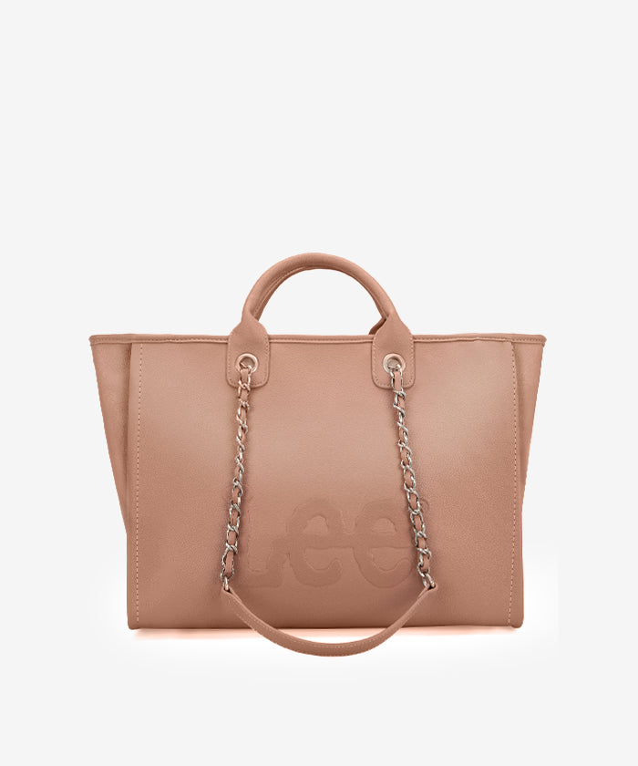 Lee_Grain_Leather_Chain_Shoulder_Bag_Pink