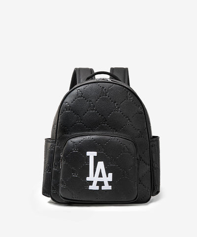Los_Angeles_Dodgers_Leather_Backpack_Black