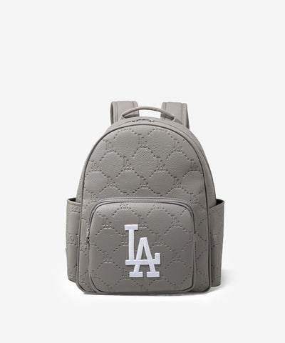 Los_Angeles_Dodgers_Leather_Backpack_Grey