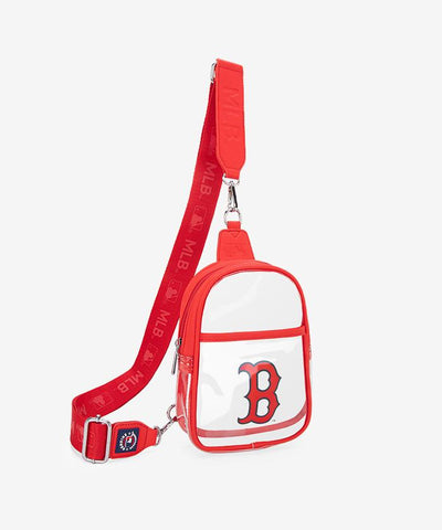 MLB Boston Red Sox Clear Mini Sling Stadium Bag