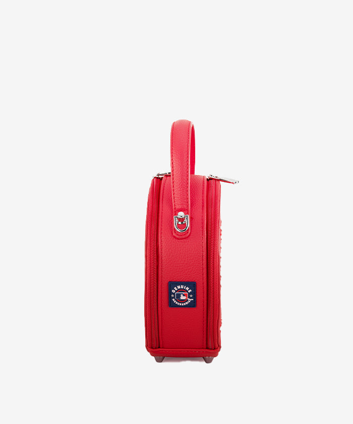 MLB Atlanta Braves Leather Circle Crossbody Bag