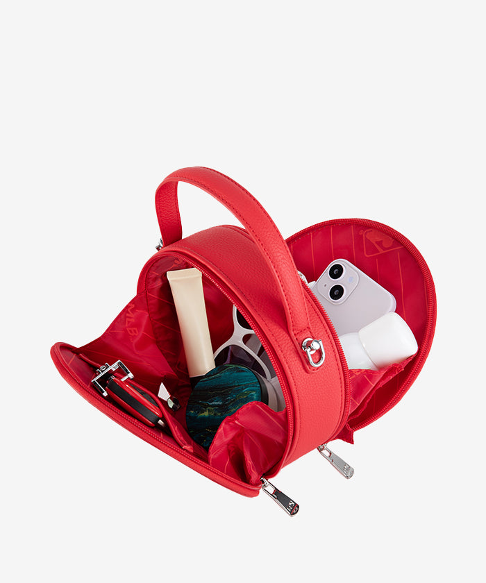 MLB Atlanta Braves Leather Circle Crossbody Bag