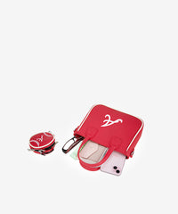MLB Atlanta Braves Team Tote with Baseball Coin Pouch