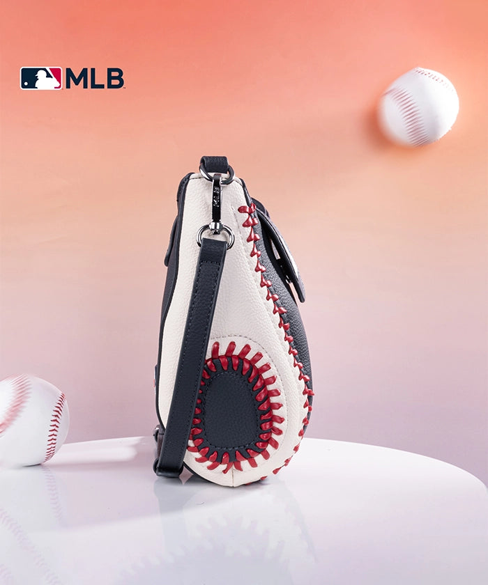 MLB Atlanta Braves Leather Crossbody Bag