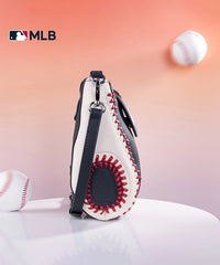 MLB Atlanta Braves Leather Crossbody Bag