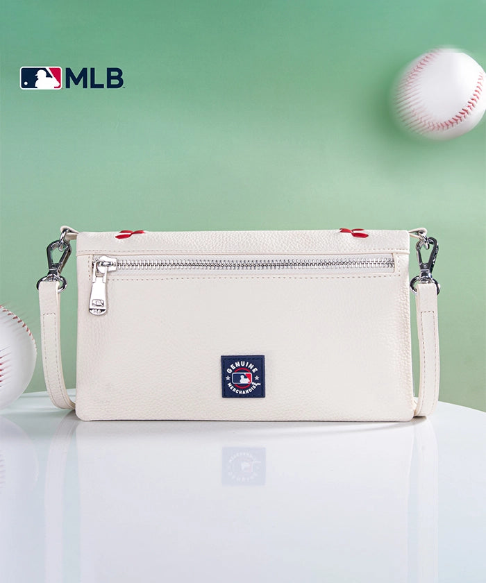 MLB Atlanta Braves Leather Crossbody Purse