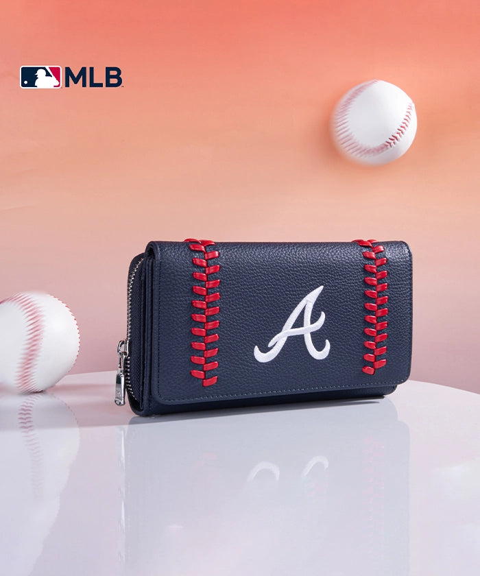 MLB Atlanta Braves Leather Wallet