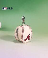 MLB Atlanta Braves Team Coin Pouch Keychain