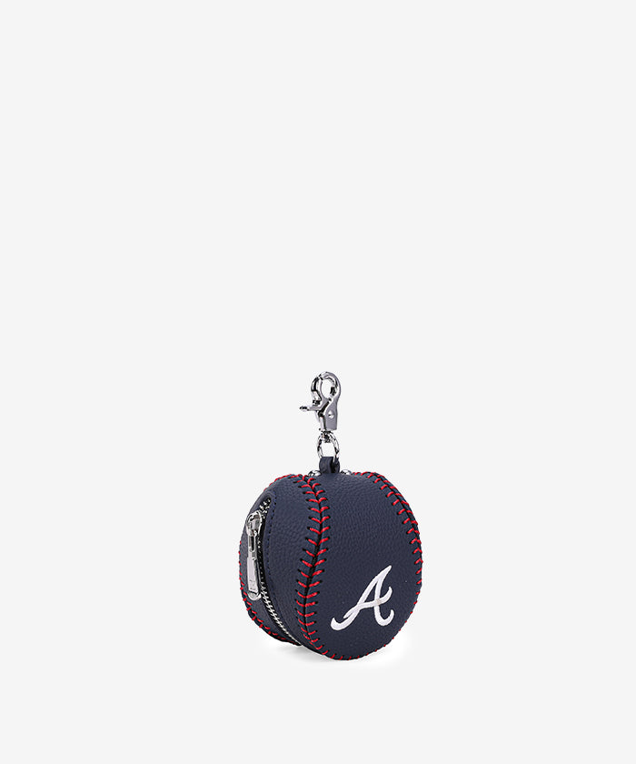MLB Atlanta Braves Team Coin Pouch Keychain