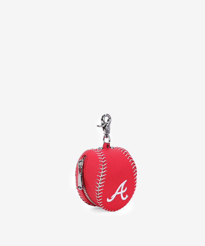 MLB Atlanta Braves Team Coin Pouch Keychain