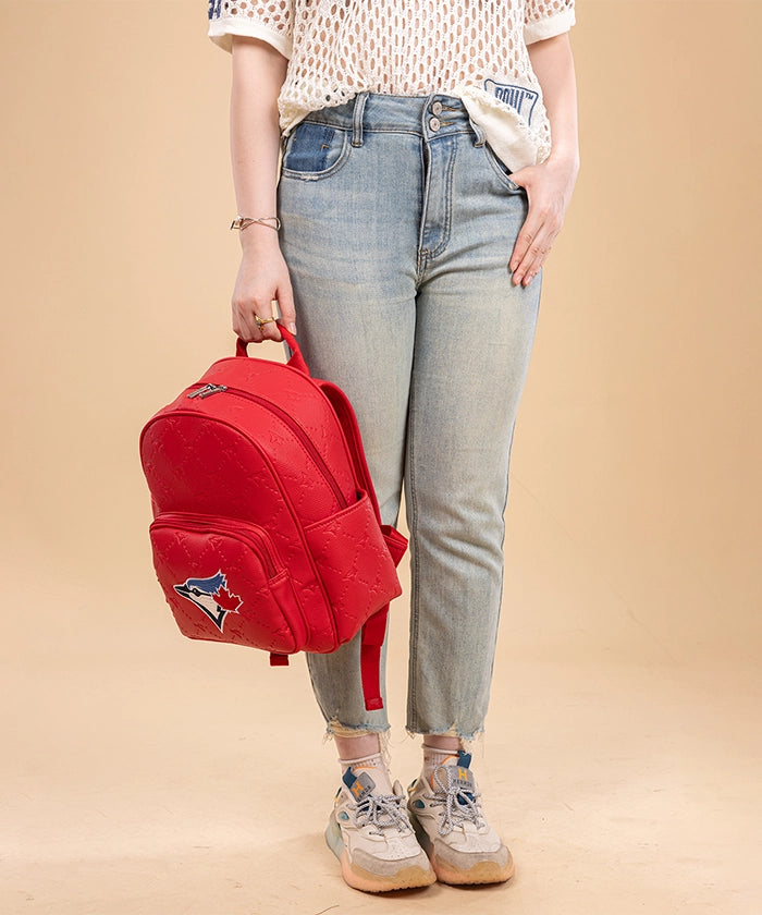 MLB Toronto Blue Jays Leather Baseball Backpack