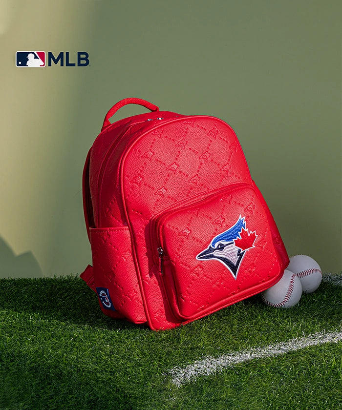 MLB Toronto Blue Jays Leather Baseball Backpack