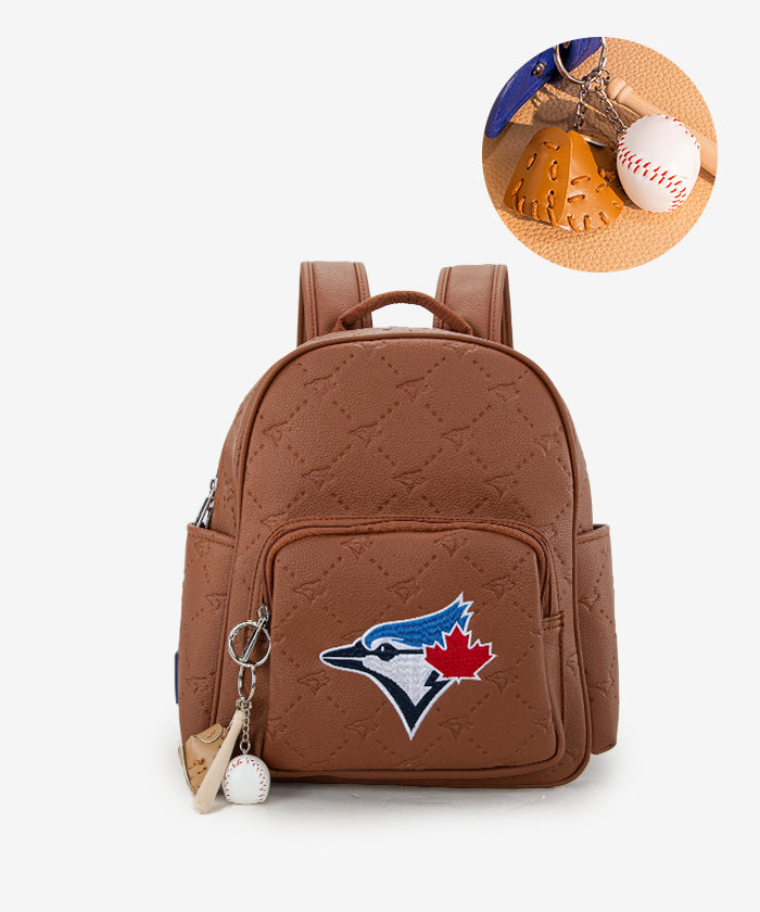 MLB Toronto Blue Jays Leather Baseball Backpack