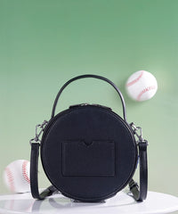 MLB Boston Red Sox Leather Circle Crossbody Bag