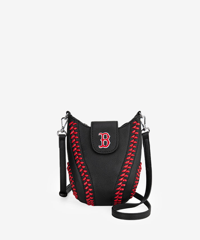 MLB Boston Red Sox Leather Crossbody Bag